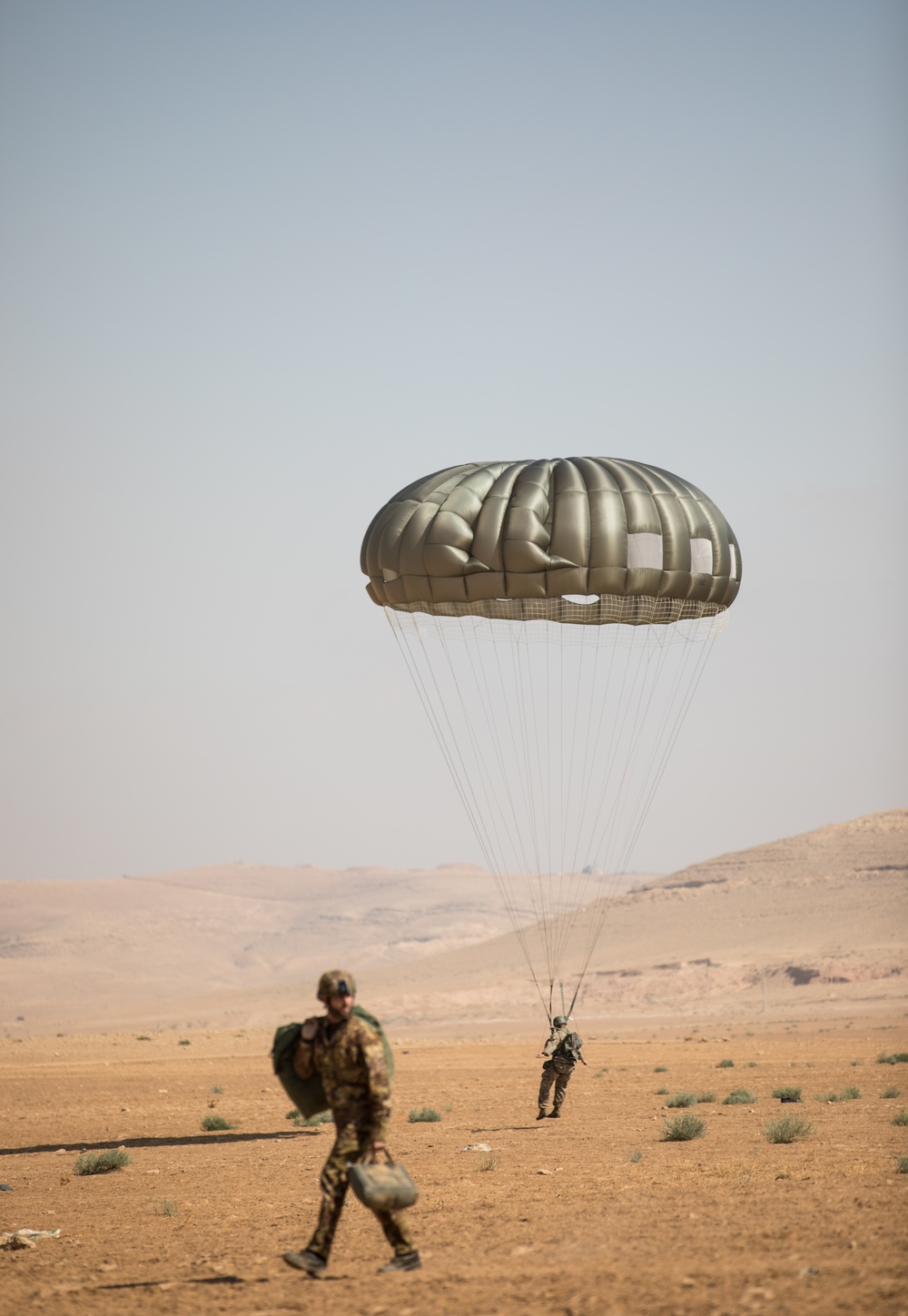 Friendship Jump in Support of Eager Lion 19