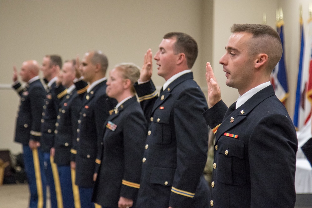 Officer Candidate School holds Hall of Fame Induction and graduation