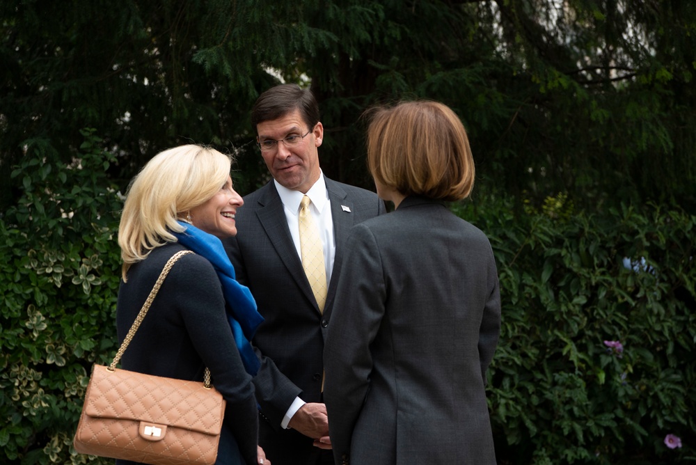 Secretary Esper Meets in Paris with French Counterpart