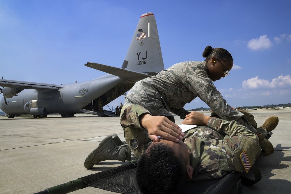 Air Force, Army medevacs 30 patients