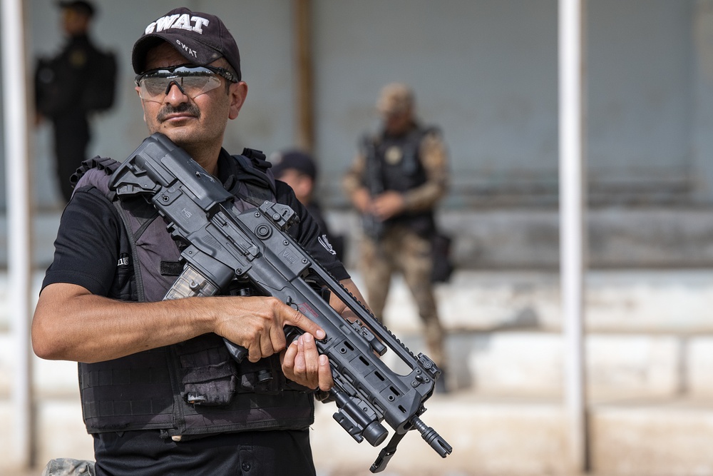 Anbar SWAT VIP training