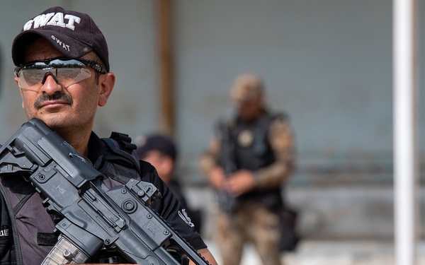 Anbar SWAT VIP training