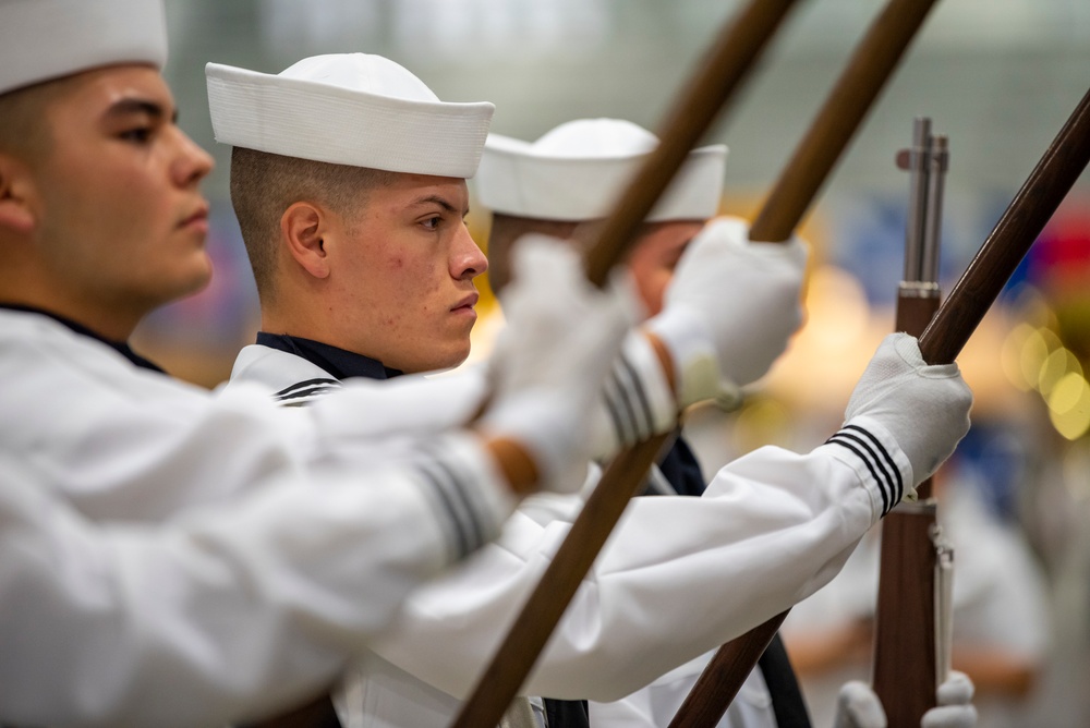 Recruit Training Command Pass-in-review Graduation