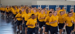 Recruit Training Command recruit PT