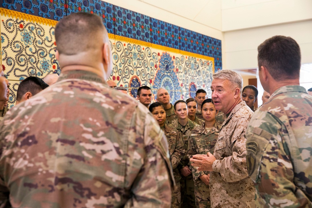 USCENTCOM commander visits U.S. Embassy Pakistan