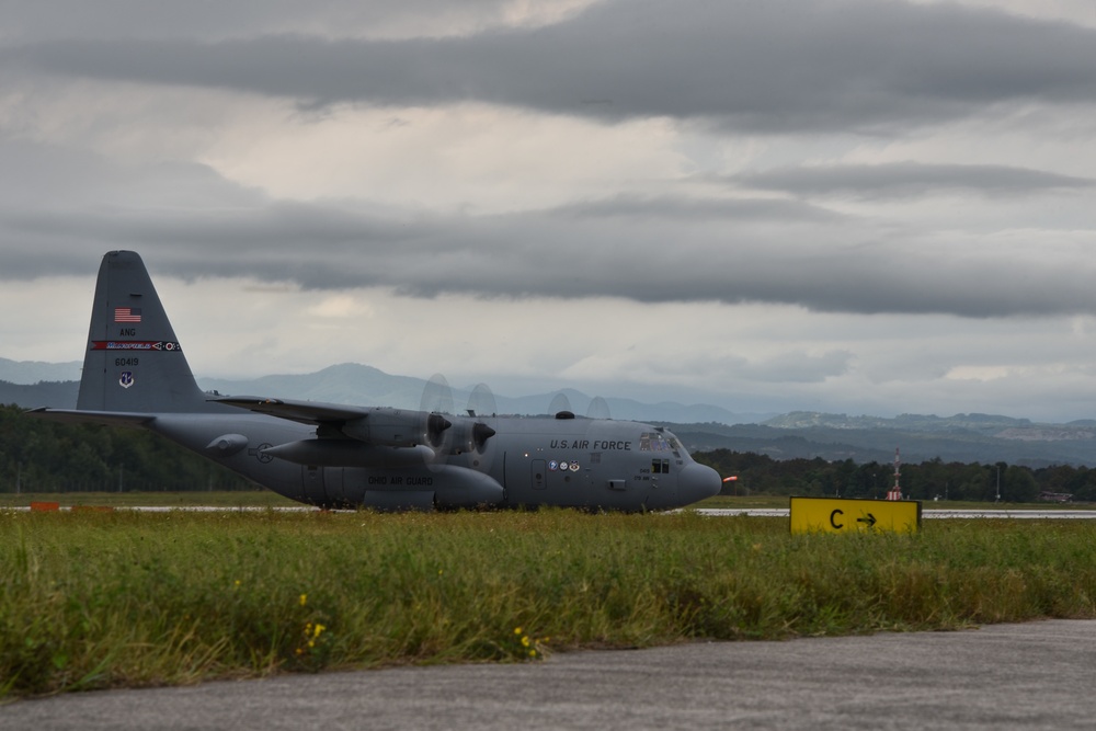 Silver Arrow in Bosnia-Herzegovina kicks-off with C-130 landing