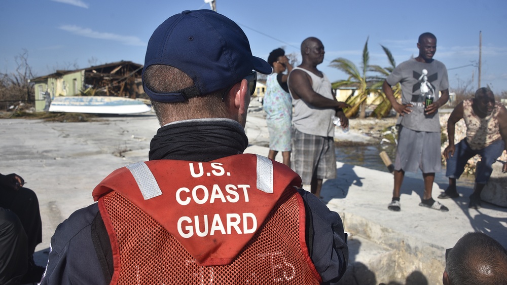 Coast Guard assesses eastern Grand Bahamas