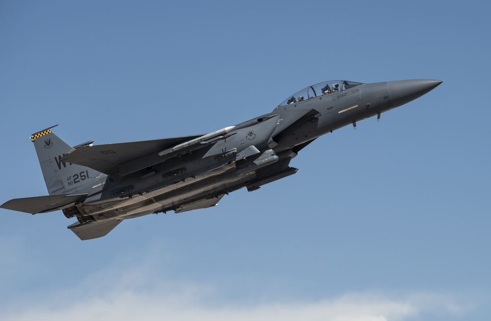 Nellis AFB Flightline Takeoffs