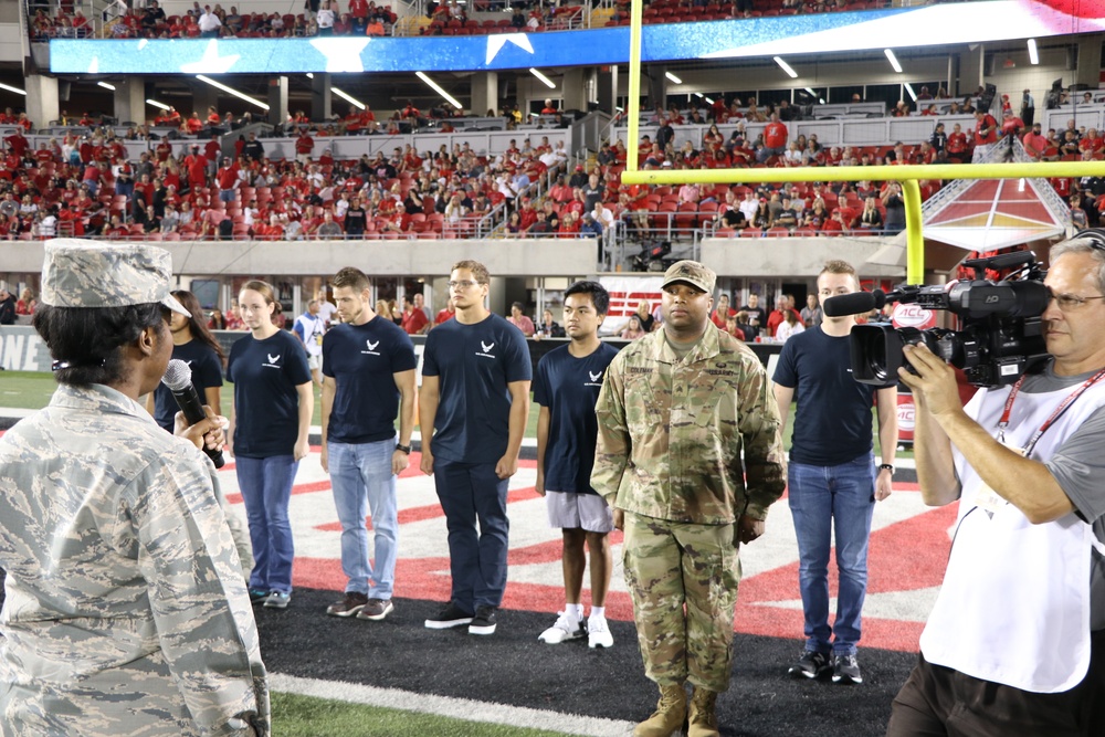 1st Theater Sustainment Command Re-enlistment