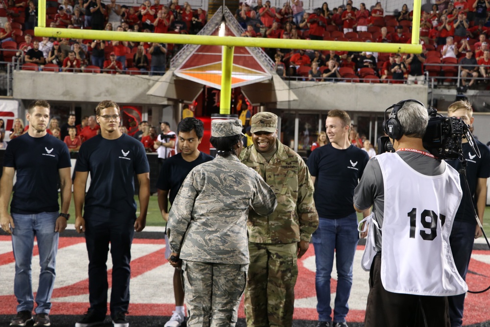 1st Theater Sustainment Command Re-enlistment