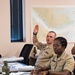 Officer Candidate School (OCS) class 01-20 candidates practice navigation skills as part of their professional education at Officer Training Command (OTCN) in Newport, Rhode Island on Sept. 9, 2019.