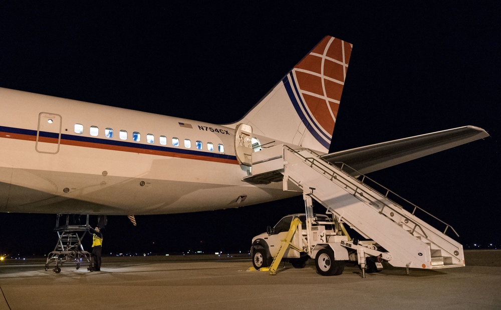 Mobility Guardian 2019: CRAF 757 delivers personnel, cargo