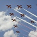 Red Arrows Arrive in Fort Worth