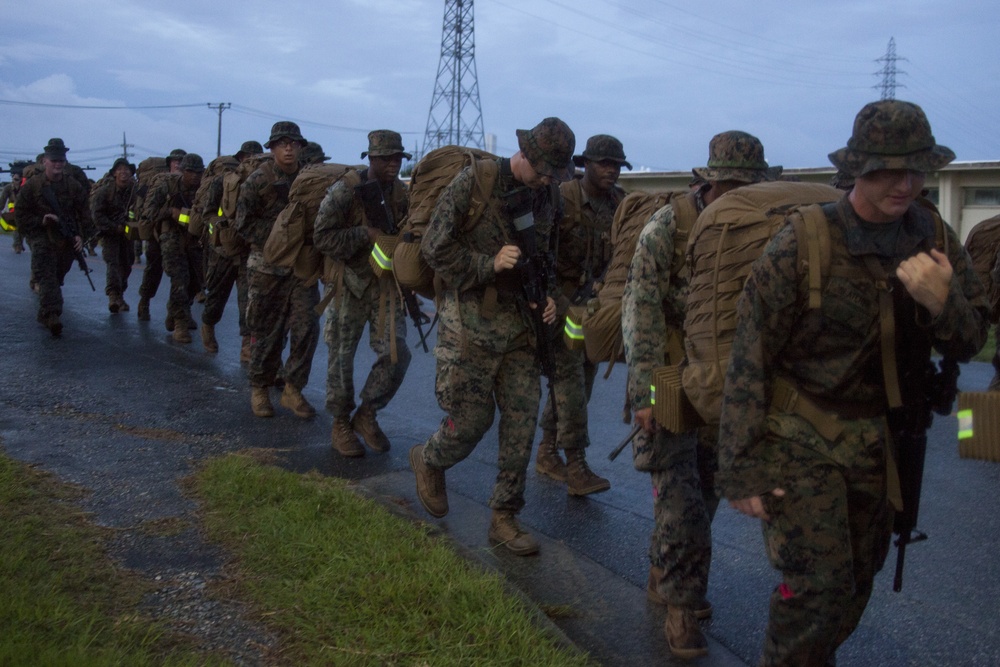 Combat Logistics Company 31 conducts company hike