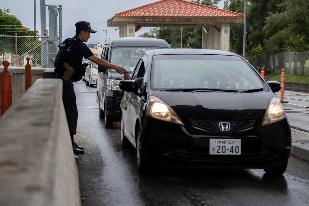 18th SFS guards Kadena AB