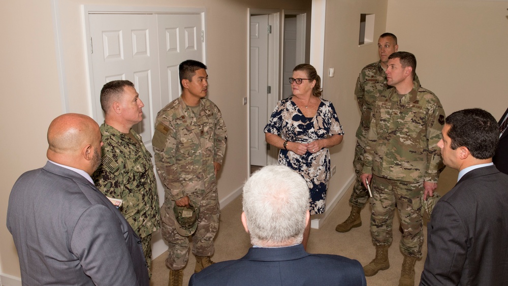 Ms. Allison Sands visits RAF Alconbury