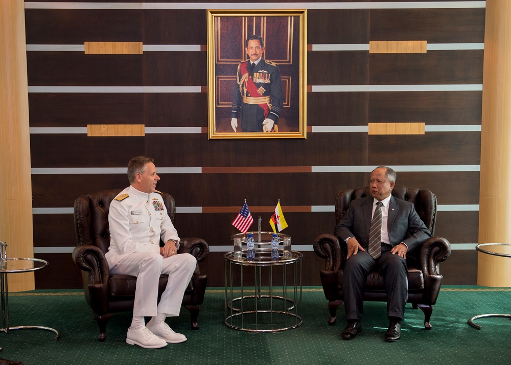 USINDOPACOM Commander Visits Brunei