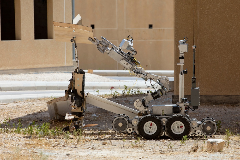 Counter Unmanned Aircraft System and Site Exploitation Training During Eager Lion 19