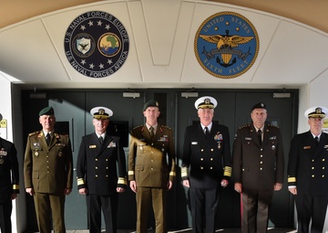 Baltic CHOD's visit Commander, U.S. Naval Forces Europe-Africa