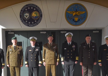 Baltic CHOD's visit Commander, U.S. Naval Forces Europe-Africa
