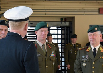 Baltic CHOD's visit Commander, U.S. Naval Forces Europe-Africa