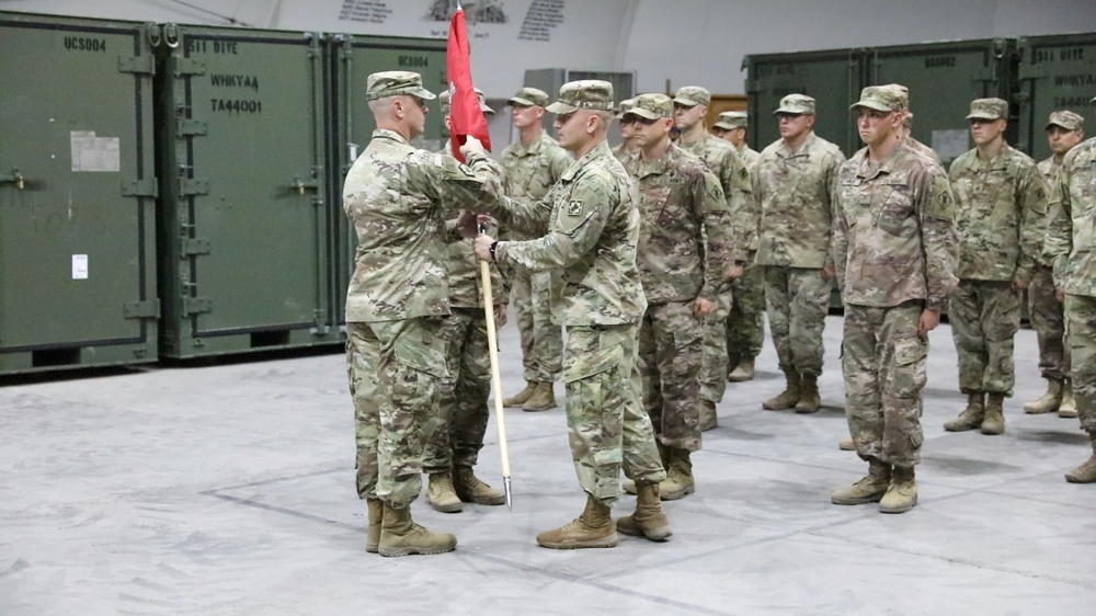 511th Engineer Dive Detachment Change of Command