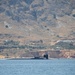 The Ohio-class cruise missile submarine USS Florida (SSGN 728) arrives in Souda Bay, Greece.
