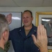 Lieutenant Commander Joe Kenworthy Receives A Promotion