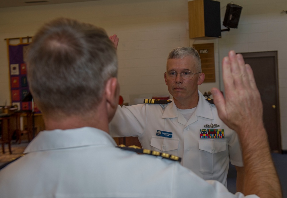 GHWB Chaplain is Promoted