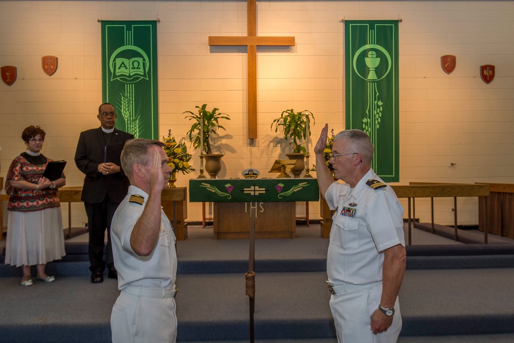 GHWB Chaplain is Promoted