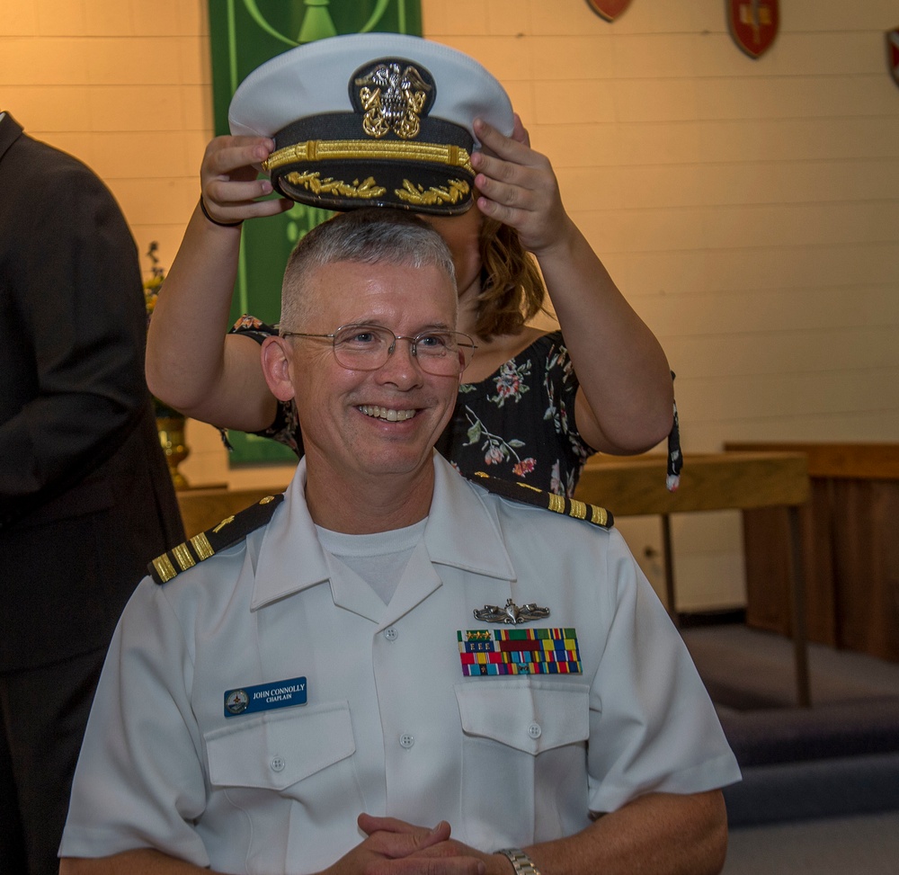 GHWB Chaplain is Promoted