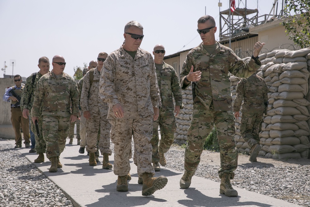 USCENTCOM commander visits TAAC-E