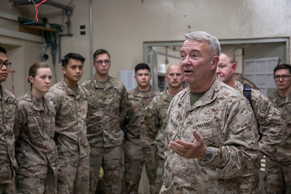 USCENTCOM commander visits TAAC-E