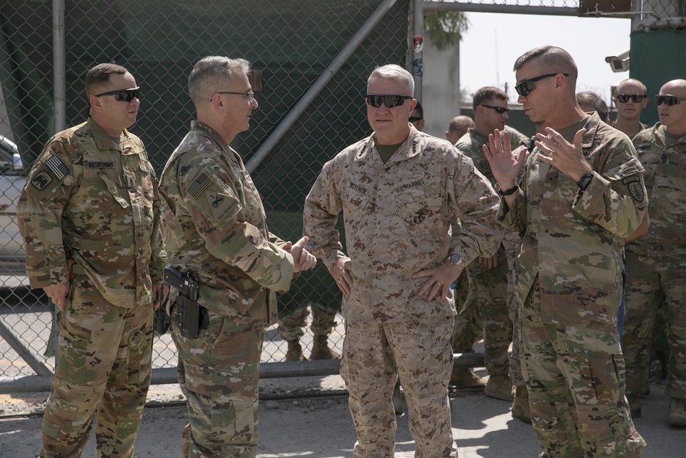 USCENTCOM commander visits TAAC-E