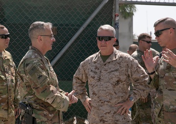 USCENTCOM commander visits TAAC-E