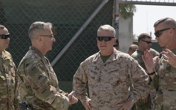 USCENTCOM commander visits TAAC-E