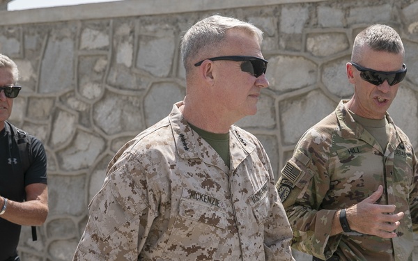 USCENTCOM commander visits TAAC-E