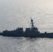 USS MOMSEN Sails Through the Yellow Sea