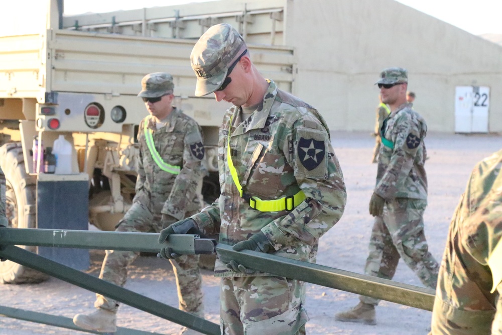 DVIDS - Images - Soldier build brigade command post during NTC [Image 3 ...