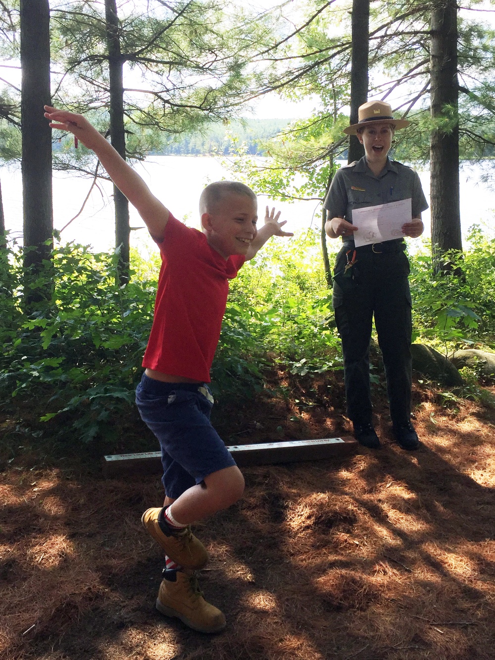 Tully Lake Summer Rangers hold Junior Ranger Event