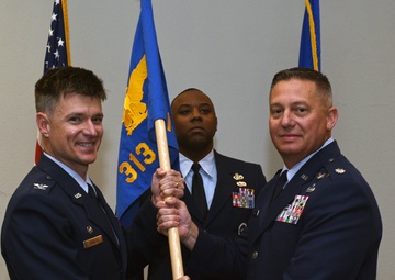 313th Training Squadron Change of Command