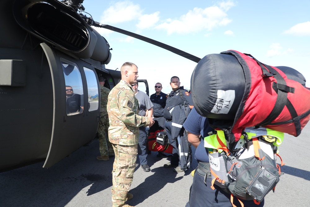 NCNG Supports Hurricane Dorian response