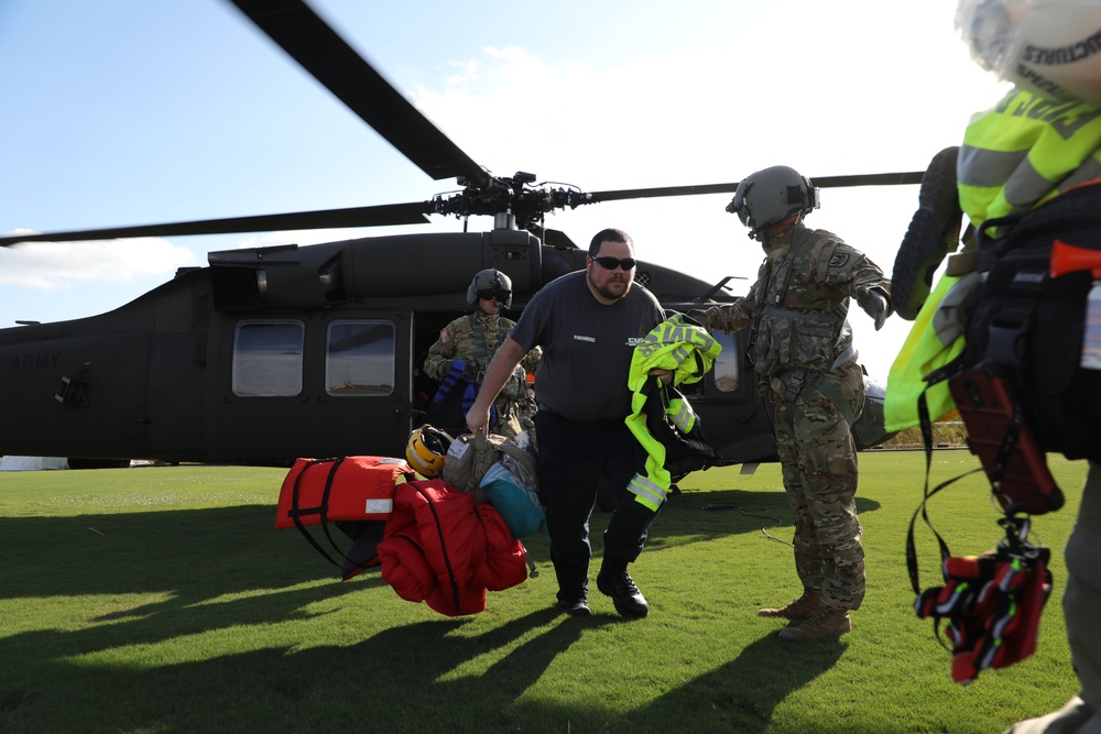 NCNG Supports Hurricane Dorian response