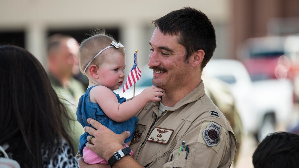 Barksdale Airmen return home
