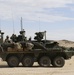 Lancer Stryker on the move at NTC