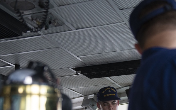 The U.S. Coast Guard Cutter Mohawk (WMEC 913) Supports Operation Martillo