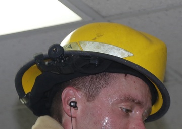 Task Force Spartan Soldier memorializes 9/11 firefighters