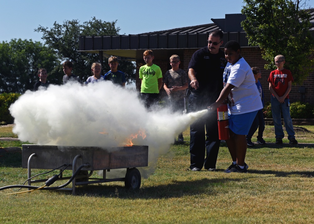 Goodfellow AFB Fire Department hosts annual Junior Firefighter Camp