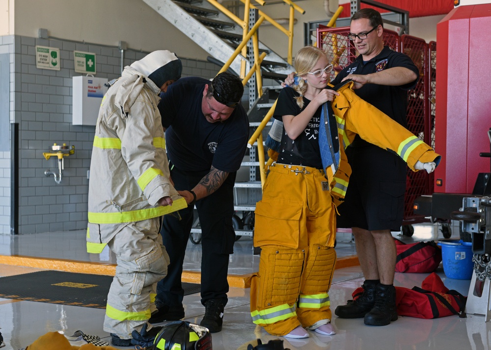 Goodfellow AFB Fire Department hosts annual Junior Firefighter Camp