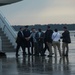 President Trump lands at Marine Corps Air Station Cherry Point
